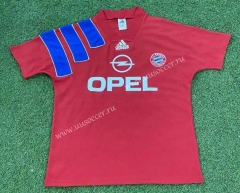 91-93  Bayern München Home Red Thailand Soccer Jersey AAA-503