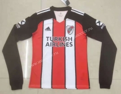 2021-2022 CA River Plate Home Red&White  LS Thailand Soccer Jersey AAA-422