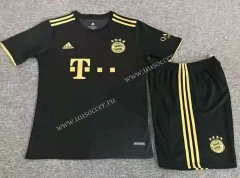 2021-2022 Bayern München Black Soccer Uniform