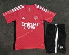 2021-2022 Arsenal Red Soccer Uniform-GS