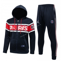 2021-2022 Paris SG Royal Blue Soccer Jacket Uniform-815