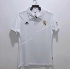 UEFA Champions League 02-03 Retro Version Real Madrid Home White Thailand Soccer Jersey AAA-c1046