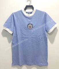 1972 Retro version Manchester City Light Blue Thailand Soccer Jersey AAA-811