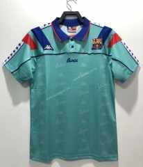 92-95 Retro Version Barcelona  Away Light Green Thailand Soccer Jersey AAA-811