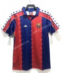 92-95 Retro Version Barcelona  Home Red&Blue Thailand Soccer Jersey AAA-811