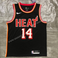 2018 Retro Night NBA Miami Heat Black （HERRO）#14 Jersey-311