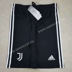 2021-2022 Juventus Home Black Thailand Soccer Shorts