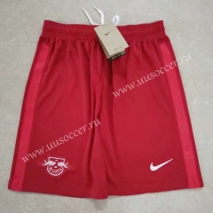 2021-2022 RB Leipzig Home Red Thailand Soccer Shorts