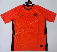 2021-2022 Netherlands Home Orange Thailand Soccer Jersey AAA-912