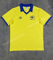 1971-1979 Retro Version arsenal Away Yellow Thailand Soccer Jersey AAA-510