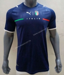 (S-4XL)2021-2022  Italy Home Royal Blue Thailand Soccer Jersey AAA-416