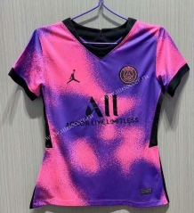 2021-2022 Paris SG 3rd Away Pink&Purple Women Thailand Soccer Jersey AAA-2027