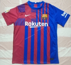 2021-2022 Barcelona Home Blue & Red Thailand Soccer Jersey AAA（have patch）-510