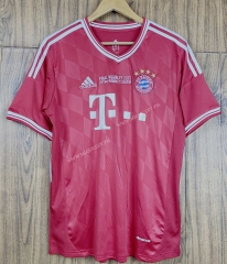 13-14 UEFA Champions League  Bayern München Home Red Thailand Soccer Jersey AAA-SL