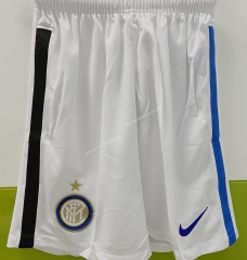 2021-2022 Inter Milan Home White Thailand Soccer Shorts-518