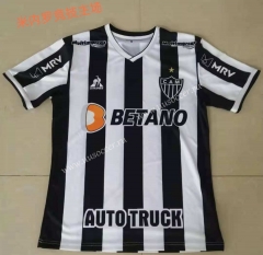 2021-2022 Atlético Mineiro Home Black&White Thailand Soccer Jersey AAA-709（Letters below）