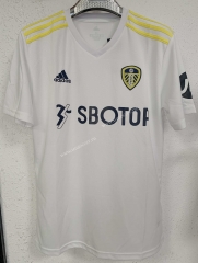 2021-2022 Leeds United Home White Thailand Soccer jersey AAA-XY（Chapter on  arm）