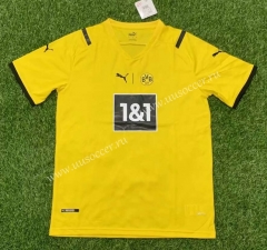 2021-2022  Borussia Dortmund Yellow Thailand Training Soccer Jersey-407