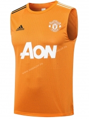 2021-2022 Manchester United Orange  Thailand Soccer Vest-815