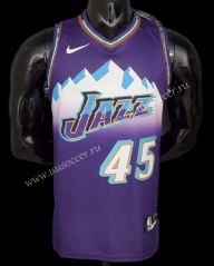 2021 NBA Denver Nuggets  Purple  #45 Jersey-609