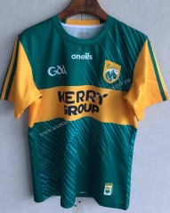 GAA 2021-2022 Kerry Yellow &Green  Rugby Shirt