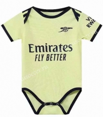 2021-2022 Arsenal Away Yellow Baby Soccer Uniform-CS