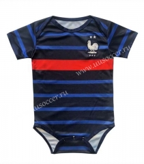 2021-2022 France Home Blue Baby Soccer Uniform
