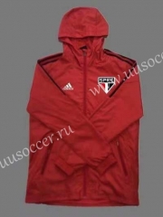 2021-2022 Sao Paulo Red Wind Coat With Hat-GDP