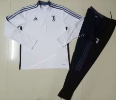 2021-2022 Juventus  White Thailand Tracksuit Uniform-CS