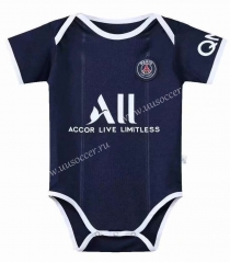 2021-2022 PSG Home Blue Baby Soccer Uniform-CS