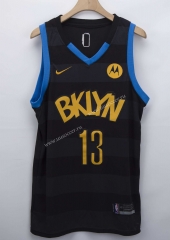 Fashion Edition  NBA Brooder Jeklyn Nets Black #13
