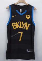 Fashion Edition  NBA Brooder Jeklyn Nets Black #7