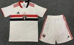 2021-2022 São Paulo Home White Soccer Uniform-GB(No sign below)