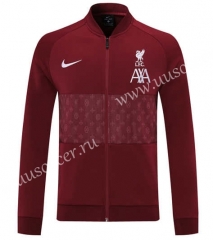 2021-2022  Player Version Liverpool Red Thailand Soccer Jacket -LH