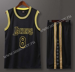 Lakers NBA Black #8 Jersey-613