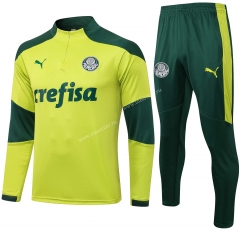 2021-2022 Palmeiras Green Thailand Soccer Tracksuit Uniform-815