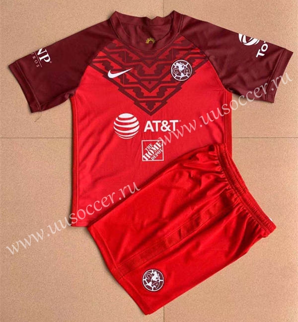 2021-22 Club America goalkeeper Red 