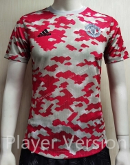 Player Version 2021-2022  Manchester United Red  Thailand Soccer Jersey AAA-807
