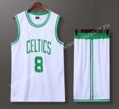 NBA  Boston Celtics White#8 Jersey-613