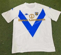 2003-04 Retro Version Brescia Calcio White Thailand Soccer Jersey AAA-503