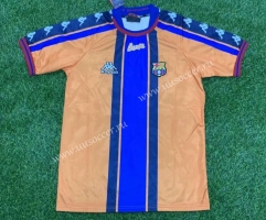 97-98 Retro Version Barcelona  Blue&Orange Thailand Soccer Jersey AAA-407