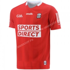 GAA 2021-2022 cork Red  Rugby Shirt