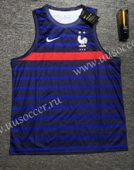 2021-2022 France Blue Thailand Soccer Vest-DD3