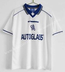 98-00 Retro Version Away White Thailand Soccer Jersey AAA-c1046
