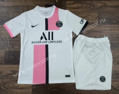 2021-2022 Paris SG White Soccer Uniform-709