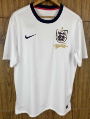 2013 Retro Version England Home  White  Thailand Soccer Jersey AAA-SL