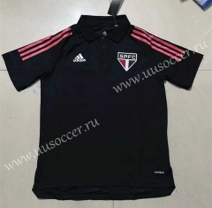 2021-2022 Sao Paulo Black Thailand Soccer Jersey AAA-422
