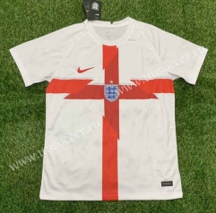 2021-2022 England Home  White  Thailand Soccer Jersey AAA-407