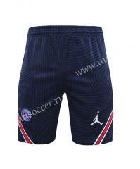 2021-2022  Paris SG Blue Thailand Soccer Shorts-418