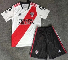 2021-2022River Plate Home White Soccer Uniform-718